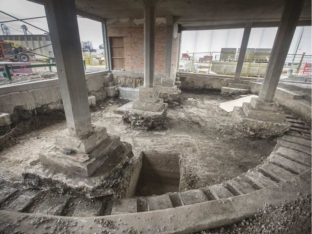 Reborn Walker Power Building to showcase unearthed railroad turntable