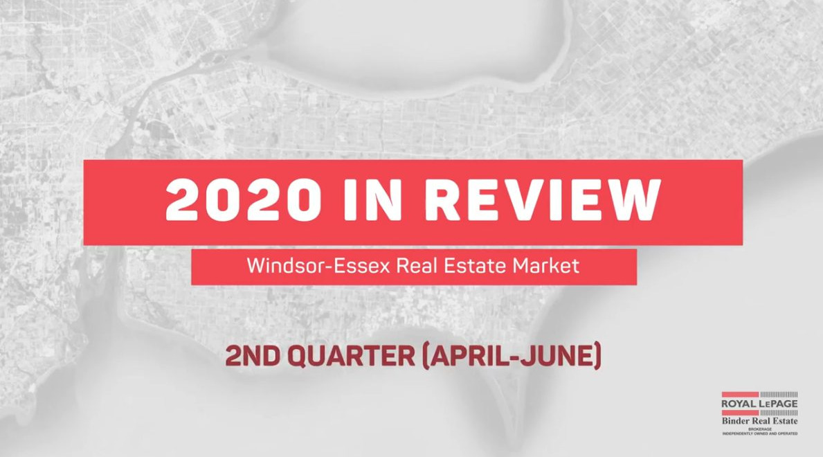 Q2 2020 Real Estate Statistics for Windsor and Essex County